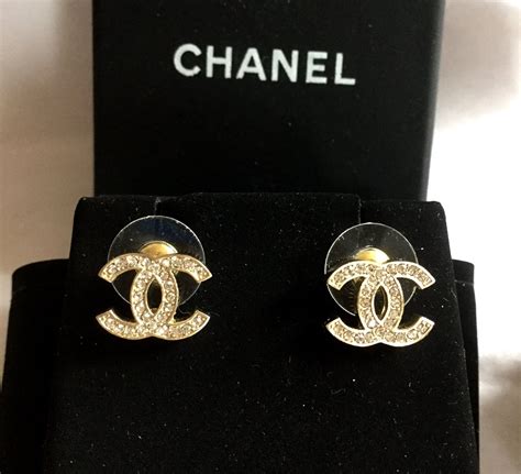 chanel studs amazon|authentic Chanel stud earrings.